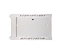 EXTRALINK Armario de colgar 6U 600x600 puerta cristal gris - EX.8567
