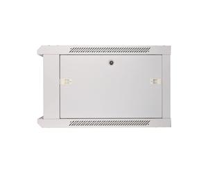 EXTRALINK Armario de colgar 6U 600x600 puerta cristal gris - EX.8567