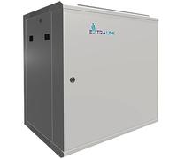 Extralink Armario Rack de 19" 12U - Armario de Red de 450mm, para Montaje en Pared o Suelo, hasta 60 kg, Puerta de Metal, Apertura de 180° Gris - para Red doméstica y Equipos informáticos