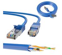 EXTRALINK Cable Ethernet Cat 8 S/FTP 40Gb/s 2000MHz, Cable LAN de 20M, conectores RJ45 chapados en oro, compatible con PoE, para transmisión de video 4K/8K, enrutadores, switches, computadoras