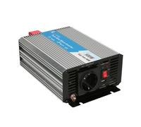 Extralink CAR VOLTAGE CONVERTER 12V - 230V, 500W, PURE SINUS OPIP-500W adaptador e inversor de corriente Auto Aluminio, Negro, Plata