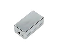 Extralink cat5e stp - caja de conexión - plata
