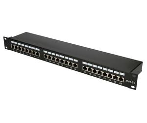 Extralink CAT5E STP V2 | Panel de conexión | 24 puertos