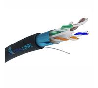 Extralink CAT6 FTP (F/UTP) V2 Exterior | Cable de red trenzado | 25M