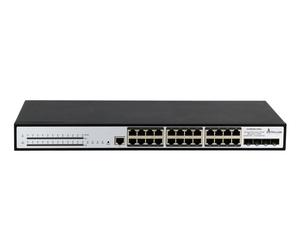 Extralink Chiron Pro | Conmutador PoE | 24x RJ45 1000Mb/s PoE, 4x SFP+, L3, 370W
