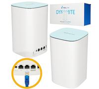 Extralink Dynamite C31 (2.4GHz / 5GHz) Router, Punto de Acceso, repetidor de Wi-Fi, Doble Banda, MU-MIMO, Sistema WiFi Mesh doméstico, 3 Puertos Gigabit, Blanco