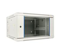 Extralink 6U 600x600 AZH Gris | Armario rackmount | montaje en la pared, tipo swing