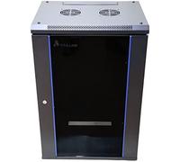 Extralink ex.14367 armario rack 18u bastidor de pared negro