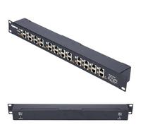 Extralink Inyector PoE 12 Puertos Gigabit, Fast Ethernet, 12x 1000Mb/s, protección contra Cortocircuito y sobretensión, Puertos RJ-45, Adaptador PoE, PoE Injector, Adaptador PoE, 1U
