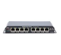 Extralink KRATOS | PoE Switch | 7x Gigabit PoE, 1x Uplink RJ45, fuente de alimentación 24V 2.5A, 60W
