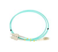 Extralink LC/UPC-SC/UPC | Patchcord | Multimodo, OM3, Duplex, 3mm, 1m