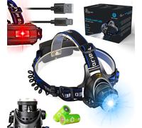 Extralink linterna frontal led alta potencia 10w 300 lúmenes, 3 modos