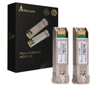 EXTRALINK Módulo SFP 10G LC Dúplex Monomodo 1310 NM 10 km Compatible MSA - para Cisco, Ubiquiti, Netgear, MikroTik, TP-Link, Switch, Router, Videovigilancia, Centro de Datos, Fibra óptica