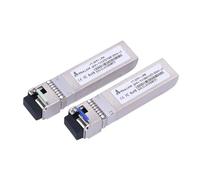 EXTRALINK Módulo Transceptor SFP WDM Monomodo 10G LC 1270/1330nm hasta 20 km - Compatible con Ubiquiti UniFi Netgear Cisco TP-Link MikroTik QNAP Zyxel - Transceptor Gigabit para Switch y Router