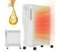 Extralink NY-25W1, radiador de aceite bajo consumo, 2500W, 11 aletas, Protección contra Sobrecalentamiento, 3 modos de trabajo, superficie de calentamiento de hasta 40m2, radiador bajo consumo