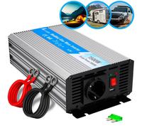 Extralink OPIP-1500W | Inversor de voltaje | 12V automóvil, 1500W onda sinusoidal pura