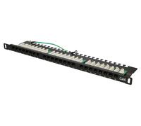 Extralink CAT6 UTP 0,5U | Patchpanel | 24 puertos