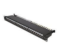 Extralink patch panel 24 puertos cat6a stp apantallado 19 pulgadas rj4