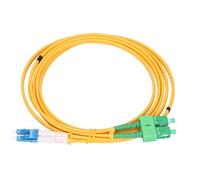 Extralink patchcord sc/apc-lc/upc sm g.657a duplex 3.0mm, cable de fib