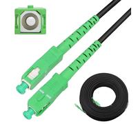 EXTRALINK PATCHCORD SC/APC-SC/APC SM G.657A2 SIMPLEX, cable de fibra óptica 100M FLAT DROP cable fibra óptica, redes FTTH, LAN, WAN, sistemas WDM, cable de fibra optica, cable Ethernet