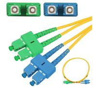 EXTRALINK PATCHCORD SC/UPC-SC/APC SM G.652D DUPLEX 3.0MM, cable de fibra óptica 1M PVC, cable fibra óptica, redes FTTH, LAN, WAN, sistemas WDM, cable de fibra optica, cable Ethernet