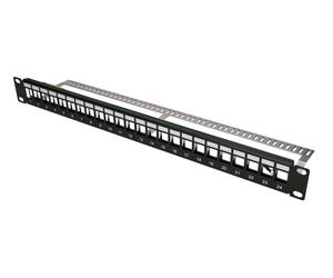 Extralink Patchpanel de 24 Puertos STP | Modular, 24 puertos