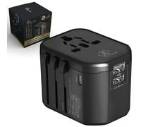 Extralink reiseadapter weltweit usb-c & usb-a - adaptador múltiple pa