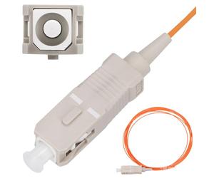 EXTRALINK SC/UPC pigtail multimodo OM2, cable de fibra óptica 900um, cable de fibra optica, plug and play, FTTH, PVC, 2m, para CCTV, cable ethernet fibra optica