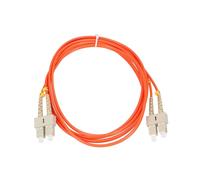 Extralink SC/UPC-SC/UPC | Patchcord | Multimodo, Duplex, 50/125, 3mm, 2m