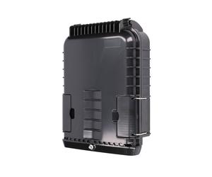 Extralink Selene | Caja de fibra óptica | 16 fusiones, Negra