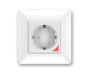 Extralink Smart Life Conjunto de Enchufe de Pared Pro | Conjunto de enchufe inteligente + marco | Color Blanco, 230V, WiFi