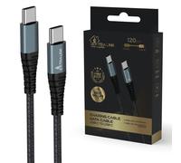 Extralink smart life usb tipo-c a tipo-c negro - cable usb-c a usb-c -