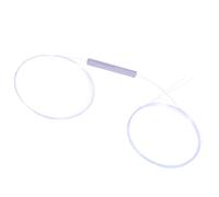 EXTRALINK Splitter sin conectores, cable fibra óptica 1:2 PLC ethernet, 250um, divisor fibra optica, cable óptico, divisor de fibra óptica para redes FTTH STEEL BOX