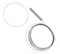 EXTRALINK Splitter sin conectores, cable fibra óptica 1:4 PLC ethernet, 250um, divisor fibra optica, cable óptico, divisor de fibra óptica para redes FTTH STEEL BOX