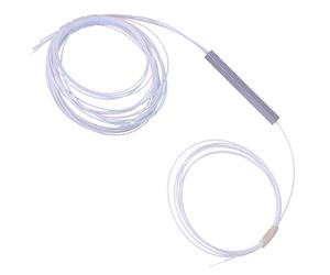 EXTRALINK Splitter sin conectores, cable fibra óptica 1:4 PLC ethernet, 900um, 1,5m, divisor fibra optica, cable óptico, divisor de fibra óptica para redes FTTH STEEL BOX