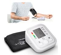 Extralink Tensiometro de Brazo Función de Ahorro de Energía, Almacenamiento de las 99 Mediciones más Recientes, Medidor Tension Arterial, Medición de la Presión Arterial Sistólica y Diastólica, Pulso