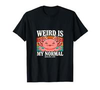 Extraña es mi Vida Normal de Axolotl Retro Axolotl Camiseta