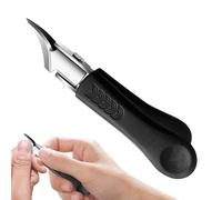 Extrañas cortadoras de para dedos de los pies: cortador de ancho, superficie de corte precisa | Cómodo corta de con mango ergonómico para mujeres personas mayores en casa a la altura de
