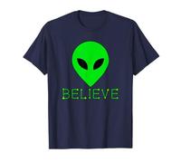 Extranjero DIVERSO PEQUEÑO Verde Hombre Creer Camiseta