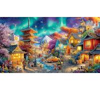 Extranjero-in-a-British-Town Rompecabezas para Adultos: 1000 Piezas de Cartón Reciclado - Decoración 38x26cm/1000pcs