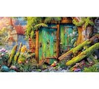 Extranjero-in-Sneakers-Walking-Through-Suburb Rompecabezas para Adultos: 1000 Piezas de Cartón Reciclado para Decoración 38x26cm/1000pcs