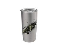 Extranjero Insectoide Revelación OVNI Mantis Insecto Alienígenas Revelan Vaso térmico de acero inoxidable de doble pared