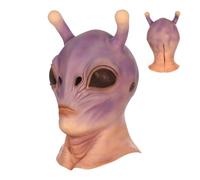 Extranjero Mascarillas para adultos - 3D Realistic Full Head Disfraz | Decorative Cosplay Prop | Extraterrestrial Party Display Design | Carnival Theme, Haunted House Stage Accessory, Women's Dress-Up