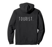 Extranjero Turista Signo Administración Inglés Turismo Tour de Vacaciones Sudadera con Capucha