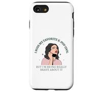 Extraño a mi ídolo favorito de KPop pero soy valiente al respecto divertido Carcasa para iPhone SE (2020) / 7 / 8