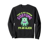 Extraño Divertido Este es mi Disfraz Humano, Soy Realmente un Extraterrestre Sudadera