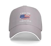 Extraño La América En La Que Crecí. América Patriótica De 1776. Gorra Dad Ajustable Gorra De Visera Transpirable Sombrero para Hombre Pesca Cumpleaños