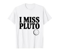 Extraño Pluto Divertido Nostálgico Amante del Espacio Camiseta
