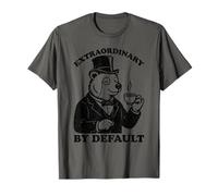 Extraordinario Amante del Oso de té Victoriano por defecto Camiseta
