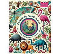 Extraordinary Animals A to Z!: Color Your Way Through Nature’s Amazing Creatures! (Exploration Through Color: A to Z Adventures in Learning)